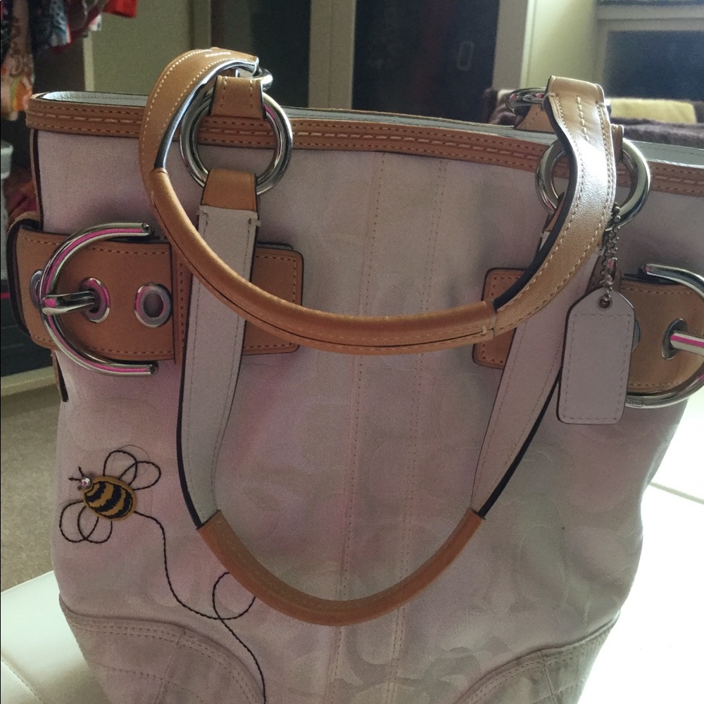 Coach bee purse